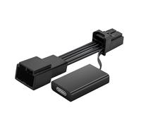 mangoal Dashcam Power Adapter 10 Pin Custom for Nissan Frontier Titan Altima Infiniti Subaru Toyota and More,Hide The Wires,GPS Radar Mirror Camera Dash Cam Adapter Cable,Connects to Rearview Mirror