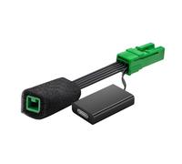 Mangoal Dashcam Power Adapter 3 Pin (Model A) Custom for Volvo XC40 XC60 XC90 S60 V60 C40 and More,Hide The Wires, GPS Radar Mirror Camera Dash Cam Adapter Cable,Connects to Rearview Mirror (Hidden)