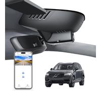 Mangoal Front 4K HDR Dash Cam STARVIS 2 IMX678, Custom Fit for Volvo XC90 2023 2024 2025 2026 (Model B),B5 B6 T8 etc, 5GHz WiFi, GPS, 64GB Card