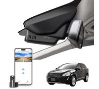 Mangoal Front 4K & Rear 1080p Dash Cam Custom for Volvo XC60 2013 2014 2015 2016 2017(Model A),T5 T6 Gen 1 Facelift Accessories,OEM Look, UHD 2160P Video, WiFi & App,Easy to Install,128GB Card