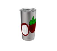 Mangosteen Funny Delicious Summer Fruit Stainless Steel Insulated Tumbler
