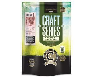 Mangrove Jack's Strawberry & Pear Cider Craft Kit 40 pint / 23L 2.4kg 4.7% ABV