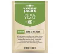 Mangrove Jack's Yeast Cider M02 Craft Series Yeast 9g treats 23L