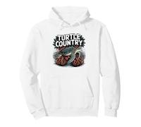 Mangrove Kayaker Sea Turtle Coastal Clear Water Paddling Pullover Hoodie