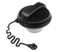 MangWany Fuel Cap - Compatible with Fiesta, Focus, Transit, B-Max, Ranger, Mondeo - Schwarz Plastic Silver Snap Cap - Direct Fit - ATV - 1580852