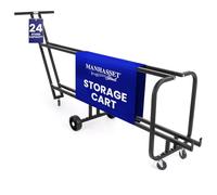 Manhasset Symphony music stand storage cart - 25 stands