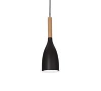 Manhattan 1 Light Ceiling Pendant Black E14 Netlighting Black One Size