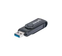 Manhattan 101981 24-in-1 Flash Drive/Flash Card Reader USB 3.0 External