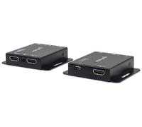 Manhattan 1080p HDMI over Ethernet Extender Kit, Up to 50 m (164 ft.) with Singl