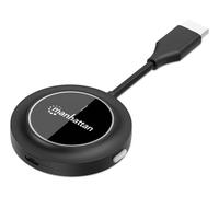 Manhattan 1080p Wireless HDMI Display Adapter with HDMI Transmitter Dongle Wirelessly Displays a Video Signal from an HDMI Device on an HDMI TV or Projector Requires Receiver from #208420 Wireless HDM