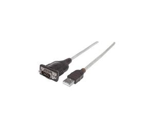 Manhattan 151849 1.80 m Serial/USB Data Transfer Cable for Digital Camera