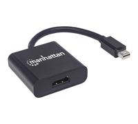Manhattan 152570 Mini Displayport Adapter Black Shielded 15cm Digital A/V Cable