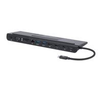 Manhattan 153478 USB-C Dock/Hub with Card Reader and MST, Ports (x...