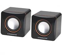 Manhattan 161435 2600 Series USB Powered Speakers (Black)