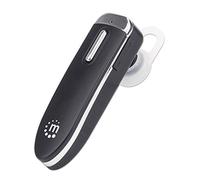 Manhattan 179553 Bluetooth Headset In-Ear Design Omnidirectional Microphone Integrated Controls Black