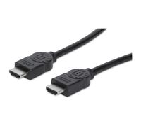 Manhattan 306126 HDMI 4K@30Hz Cable, 3m, Suitable for ALL 1080p/HD...