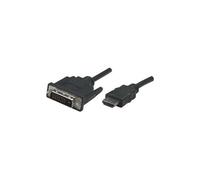 Manhattan 322782 1 m DVI-D/Digital A/V Cable Video Cable for Video Device HDTV L