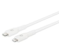 Manhattan 394512 USB-C™ to Lightning® Charge and Sync Cable 1m White