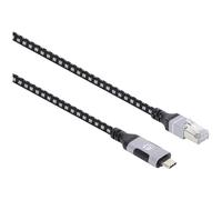 Manhattan 394826 USB cable 3.2 1st Gen RJ45 USB-C plug 200cm Black...