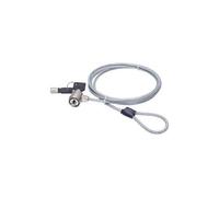 Manhattan 440271 Cable Lock For Notebook 1.40 m Cable Clear Black 440271