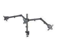 Manhattan 461658 Triple Desk Mount for TV & Monitors For screens: 10" to 27", C