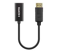 Manhattan 153713 Displayport Adapter Black 15cm HDMI Socket To Dis...