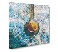 Manhattan Beach Canvas Print | Gallery Wrapped 30mm Frame Wall Art | 20x20 inches | Ready to Hang | Coastal Seascape Picture | Living Room Bedroom Lounge Office