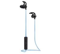 Manhattan Bluetooth In-Ear Headset (Clearance Pricing), Multi Coloured Cable Light, Omnidirectional Mic, Integrated Controls, Ear Hook for Secure Fit, 5 hour usage time (approx), Max Range 10m, Bluetooth v4.0, Rainproof, USB-A charging cable incl, 3 Year