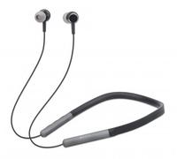 Manhattan Bluetooth In-Ear Headset with Neckband, Microphone, Integrated Controls, Sweatproof, Noise Isolating, 5 hour usage time, Max Range 10m, MicroSD Card slot, Bluetooth v5.0, USB-A charging cabl
