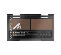 Manhattan Brow'Tastic Eyebrow Kit - Eyebrow Wax & Eyebrow Powder in Eyebrow Set for Fixing & Dyeing - Colour Brow-Never 002 - 1 x 3g