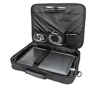 Manhattan Cambridge Clamshell Laptop Bag 15.6 Inches Black