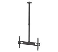 Manhattan TV & Monitor Mount Ceiling 1 screen Screen Sizes: 37-75" Height: 105-156 cm Black VESA 200x200 to 800x400mm Max 50kg LFD Lifetime Warranty