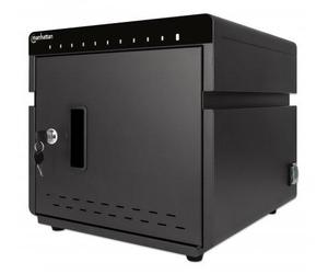 Manhattan Charging Cabinet/Cart via USB-C x10 Devices Desktop, Power Delivery