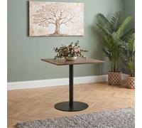 Manhattan Dining Table - Walnut - 2 Seater - 80cm - Square