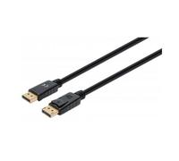 Manhattan DisplayPort 1.4 Cable 8K@60hz 2m Suitable for ALL 8K 4K & 1080p/HD uses - when upgrading now or have it ready for when you need it PVC Cable Male to Male With Latches Fully Shielded Black Li