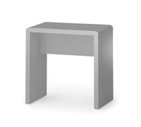 Manhattan - Dressing Table Stool - Grey - Wooden - Happy Beds