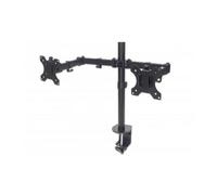 Manhattan 461528 Monitor desk mount Black Height-adjustable Tiltab...