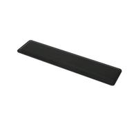 Manhattan Ergonomic Wrist Rest Keyboard Pad Black 445 100mm Soft Memory Foam Non Slip Rubber Base Black Lifetime Warranty
