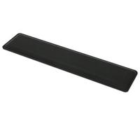 Manhattan Ergonomic Wrist Rest Keyboard Pad Black 445 100mm Soft Memory Foam Non Slip Rubber Base Black Lifetime Warranty
