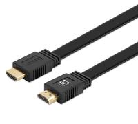 MANHATTAN flaches HDMI-Kabel mit Ethernet-Kanal 4K ACC NEW