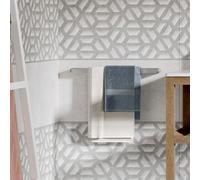 Manhattan Grey Matt Moroccan Ceramic Indoor Wall Tile, Pack Of 5, (L)600mm (W)300mm