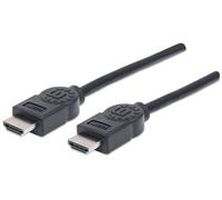 Manhattan HDMI 4K@30Hz Cable. 1.8m. Male to Male. Black. Ultra HD 4k x