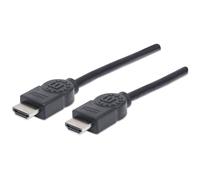 Manhattan HDMI 4K@30Hz Cable with Ethernet. 5m. Male to Male. Black. U