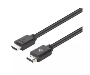 Manhattan HDMI 4K@60Hz Cable with Ethernet 22.5m Suitable for ALL 4K & 1080p/HD uses - when upgrading now or have it ready for when you need it Male to Male Black Ultra HD 4k x 2k Lifetime Warranty Pr