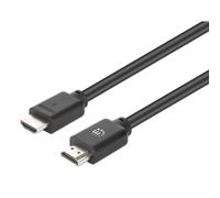 Manhattan HDMI 4K@60Hz Cable with Ethernet, 5m, Suitable for ALL 4K & 1080p/HD uses - when upgrading now or have it ready for when you need it, Male to Male, Black, Ultra HD 4k x 2k, Lifetime Warranty