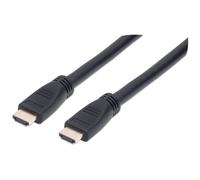 Manhattan Hdmi 4K@60Hz Cable With Ethernet Cl3 Rated 10M Suitable for In-Wall Us
