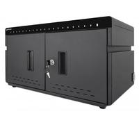 Manhattan iPad to 11" 20-bay Charging Cabinet Desktop via USB-C, Also other tablets and smartphones (with device to USB-C cable), Bays 264x22x235mm, Device charging cables not included (suggest USB-C