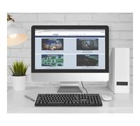 Manhattan Keyboard UK USB Wired, Standard Qwerty layout, Black, Full Size Keys, Cable 1.5m, USB-A connection, Plug and Play, Three Year Warranty, Retail Boxed