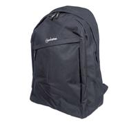 Manhattan Knappack Backpack 14.1", Black, LOW COST, Lightweight, Internal Laptop Sleeve, Accessories Pocket, Padded Adjustable Shoulder Straps, Water Bottle Holder, Three Year Warranty
