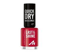 MANHATTAN Last & Shine Quick Dry Nail Polish, Vegan & Cruelty-Free Nail Polish, Long Lasting, Ultra Glossy Finish, 8ml, Colour 630 Be My Baby
